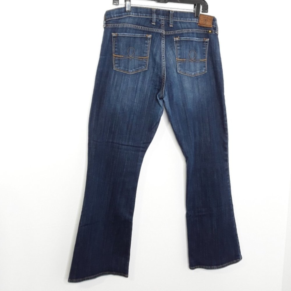 LUCKY Brand Sofia Medium Wash Bootcut Jeans EUC sz 14 - Picture 5 of 7